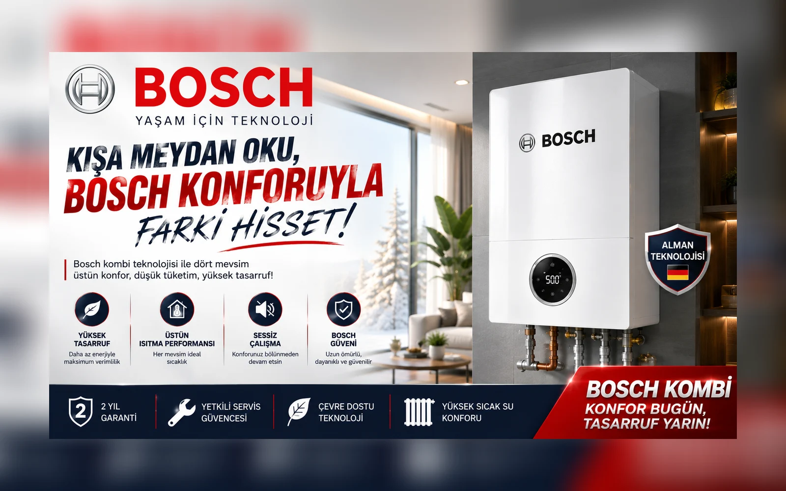 BOSCH KOMBİ
